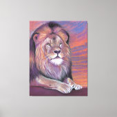 Lion Canvas Print (Voorkant)