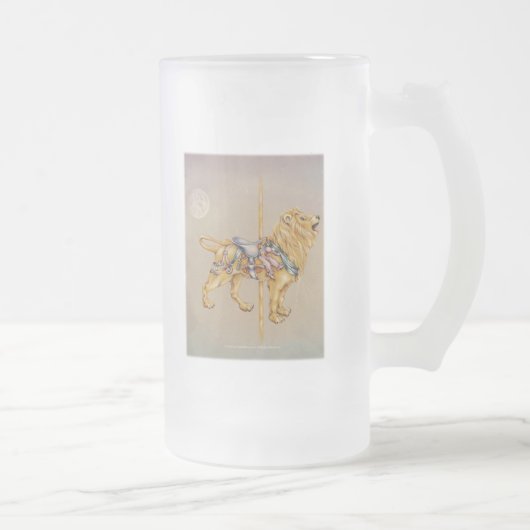 Lion Carousel Glacé Tasse (Droit)