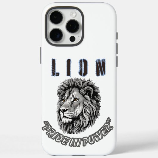 LION Case-Mate iPhone CASE (Achterkant)