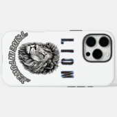 LION Case-Mate iPhone CASE (Achterkant (horizontaal))