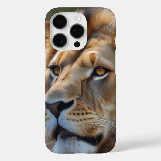Lion Case-Mate iPhone Case (Achterkant)