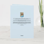 Lion Cat Unicorn Carte d'anniversaire (Dos)