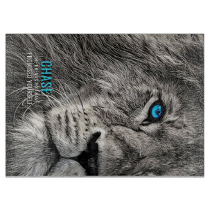 Lion Chase Jouw dromen Snijplank