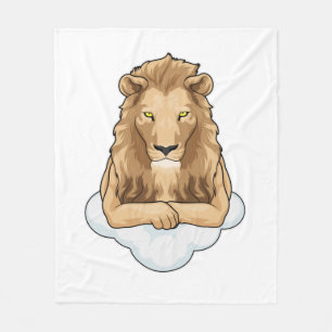 Lion Clouds Fleece Deken