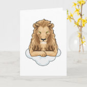 Lion Clouds Kaart (Gele Bloem)