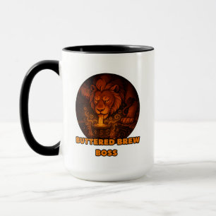 Lion Coffee mok mannen