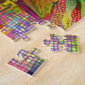 LION COLORÉ JIGSAW PUZZLE (Côté)