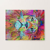 LION COLORÉ JIGSAW PUZZLE (Horizontal)