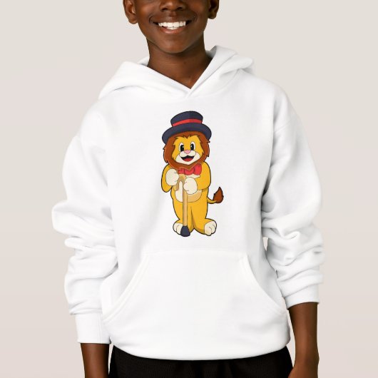 Lion comme Gentleman avec Casquette (Devant)