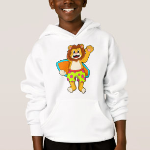 Lion comme surfer avec Surfer