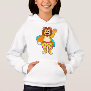 Lion comme surfer avec Surfer