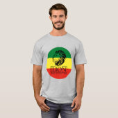 Lion conquérant de Judah - Jah Rastafari - T-shirt (Devant entier)