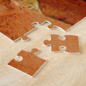 Lion Couple bij zonsondergang Legpuzzel (Zijkant)