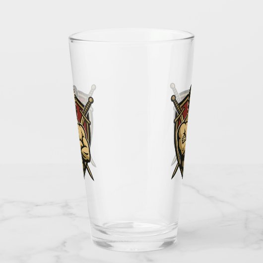 Lion Crest-Mok Glas (Rechts)