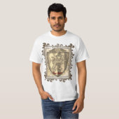 Lion Crest Stripes Shield T-shirt (Voorkant volledig)