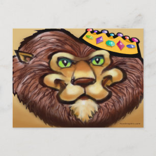 Lion Crown Briefkaart