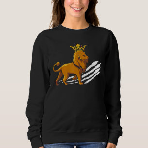Lion Crown King Scratched Claw Leo Horoscope Zodia Trui
