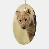 Lion Cub Keramisch Ornament (Rechts)