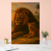 Lion & Cub — Lien de Coucher de Soleil | Orrin Stu (Mariage)