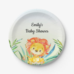 Lion cub paper bord baby shower verjaardag