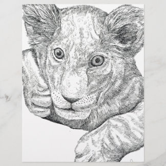 Lion Cub Pen en Inkt