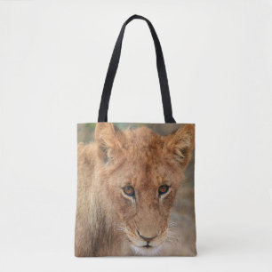 Lion Cub Tote Bag