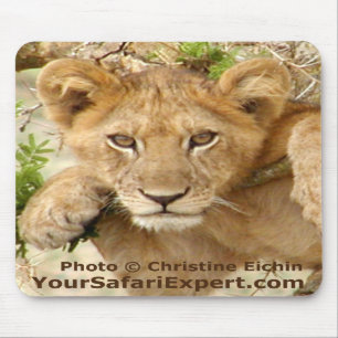 Lion Cub Vertical Mousepad Muismat