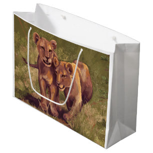 Lion Cubs Large Cadeautasje