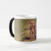 Lion Cubs Magische Mok (Voorkant links)