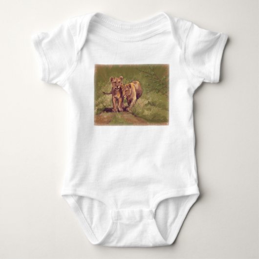 Lion Cubs Romper (Voorkant)
