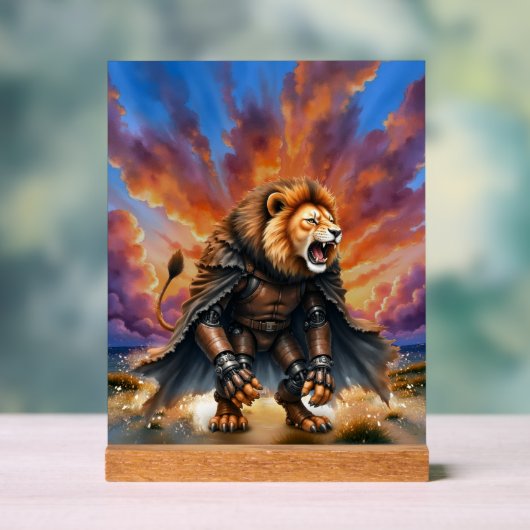 Lion Cyber des Terres Désolées (Neutre)