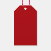 Lion Dance Chinees Nieuwjaar Kind Gift Label Cadeaulabel (Achterkant)