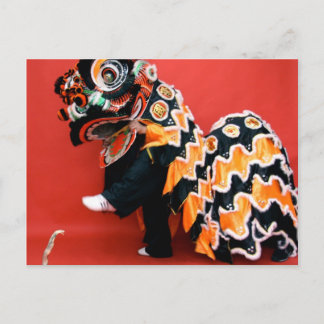 Lion Dance Post Card Briefkaart