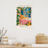Lion dans la baignoire Impression d'art de style M (Cuisine)