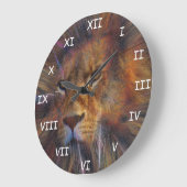 Lion dans la galerie Horloge ronde (Angle)