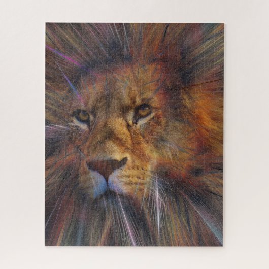 Lion dans la galerie Jigsaw Puzzle (Vertical)