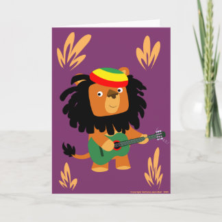 Lion de carte de Zion