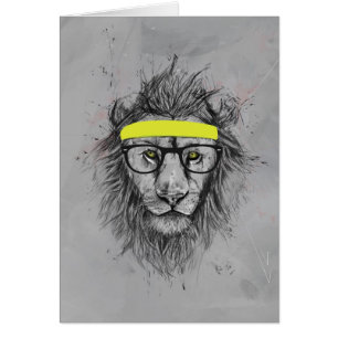 Lion de hippie