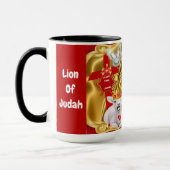 Lion De Juda Agneau De Dieu Mug (Gauche)