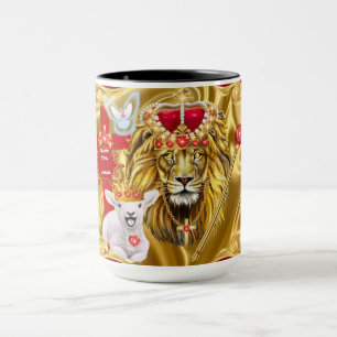Lion De Juda Agneau De Dieu Mug