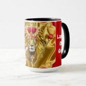 Lion De Juda Agneau De Dieu Mug (Devant droit)