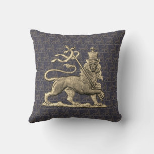 Lion de Juda Coussin Rasta Reggae Coussin