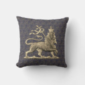 Lion de Juda Coussin Rasta Reggae Coussin (Recto)