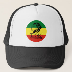 Lion de Juda - Haile Selassie - Casquette de camio