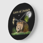 lion de Juda horloge (Angle)