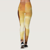 Lion de Juda - Jah Rasta - Power Leggings de Yoga (Dos)