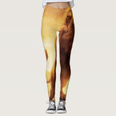 Lion de Juda - Jah Rasta - Power Leggings de Yoga (Devant)