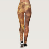 Lion de Juda - Jah Rasta - Power Leggings de Yoga (Dos)