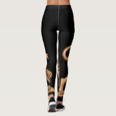 Lion de Juda - Jah Rasta - Power Leggings de Yoga (Dos)