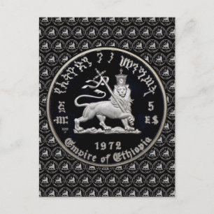 Lion de Juda - Jah Rastafari - Carte postale